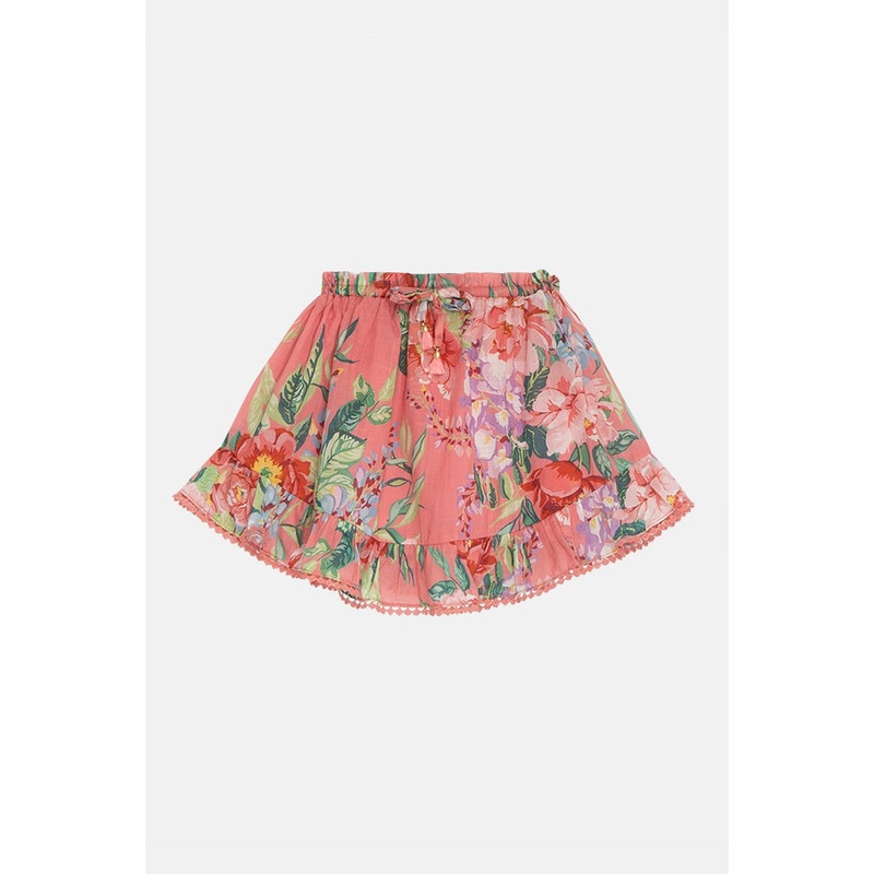 Bellitude Flounce Skirt Watermelon Floral