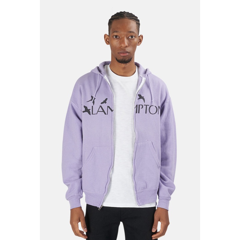 Lamptons Hoodie Purple/Black|XL