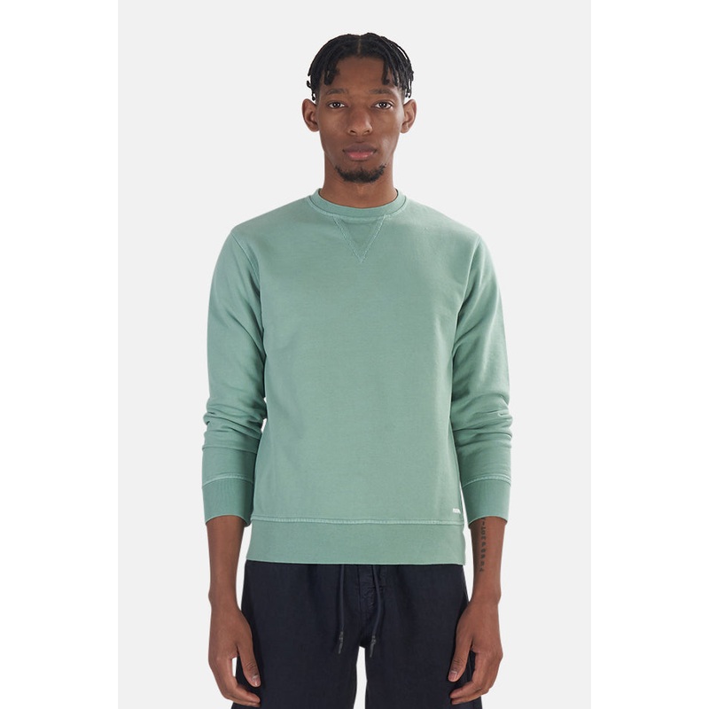 Stone Wash Crewneck Sweater Water