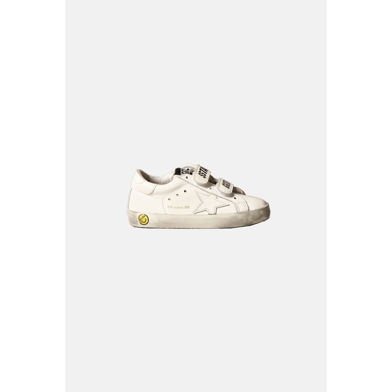Toddler Old School Low Top Sneaker Optic White