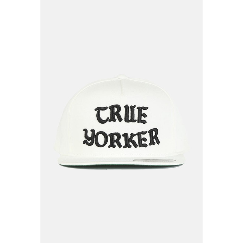 True Yorker Gothic Snapback White