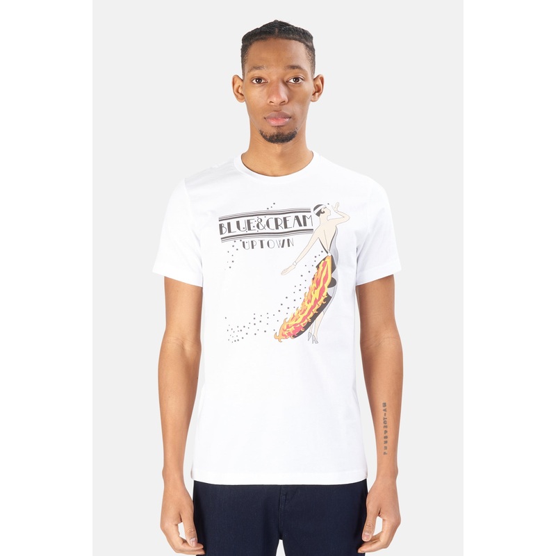 20’s Uptown Tee White|XS|S|M|L|XL