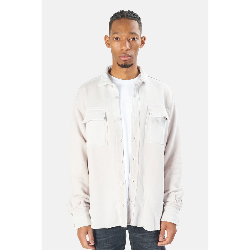 Bronx Buttondown Vintage White Stone