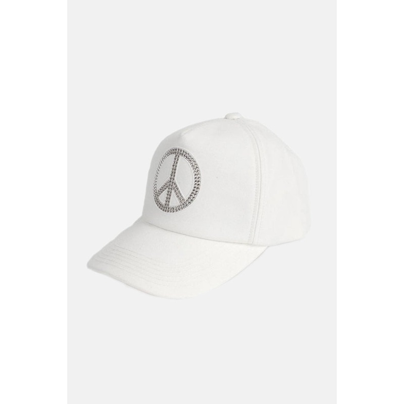 Cap Peace White|U