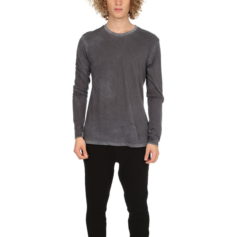 Classic Crew Long Sleeve Shirt Vintage Light Grey