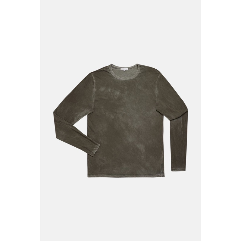 Classic Crew Long Sleeve Shirt Vintage Slate