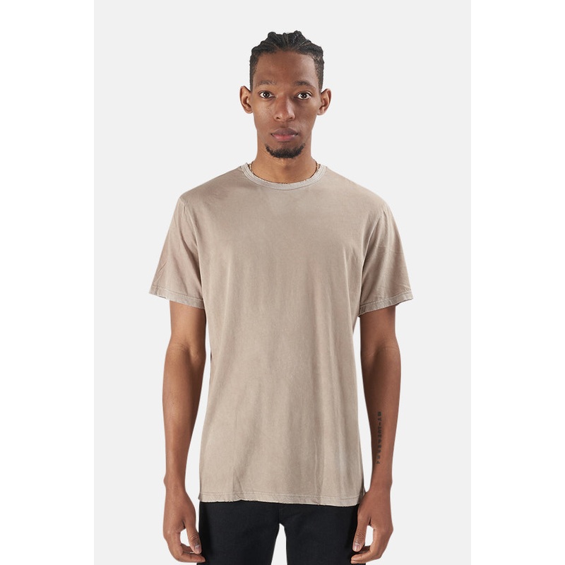 Classic Crewneck Tee Vintage Truffle