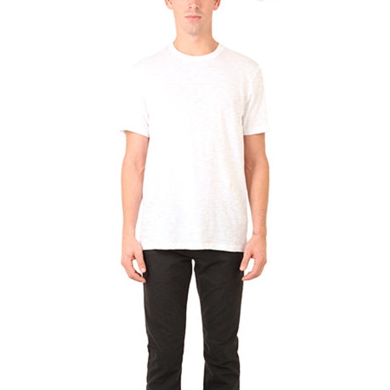 Classic Jersey Crew Tee White|XXL