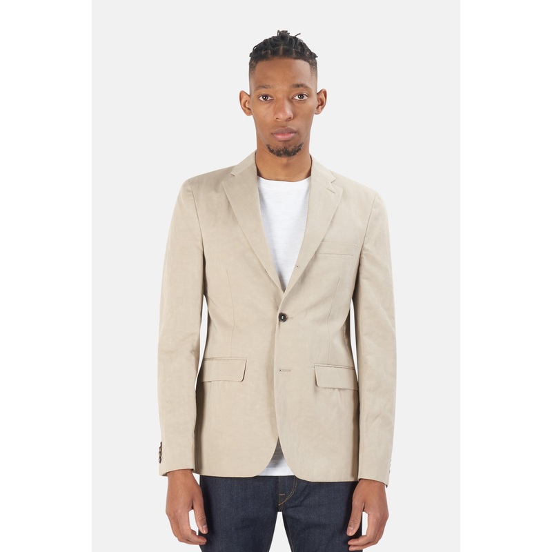Drifter Linen Suit Jacket Beige