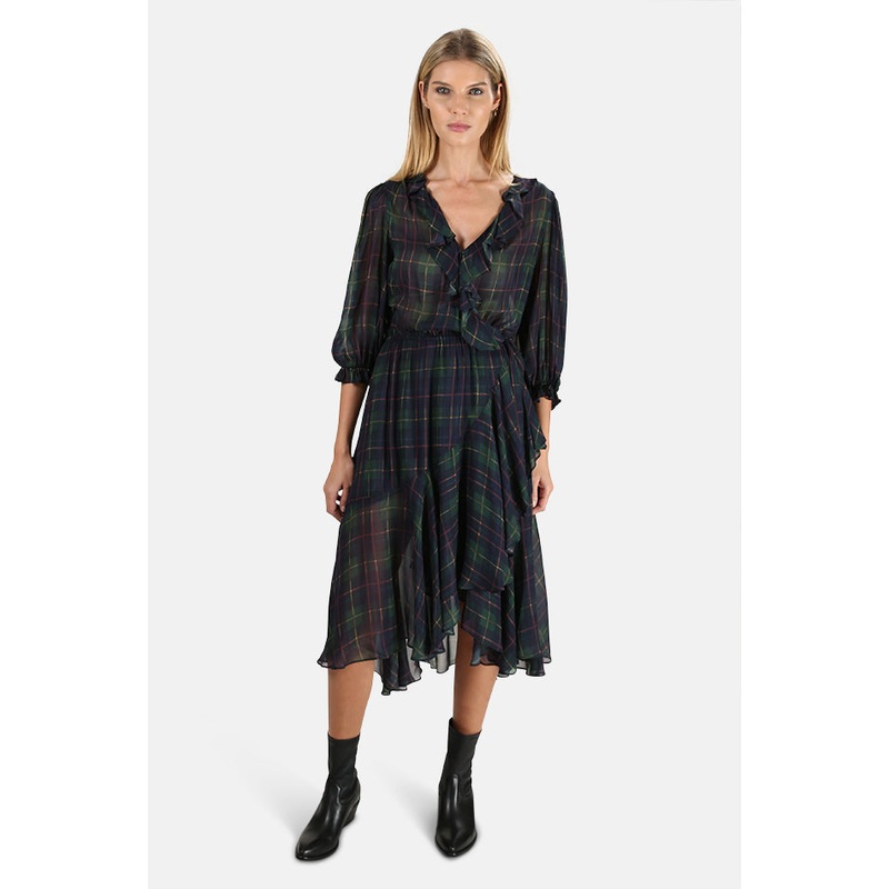 Flamenco Dress Classic Tartan|S
