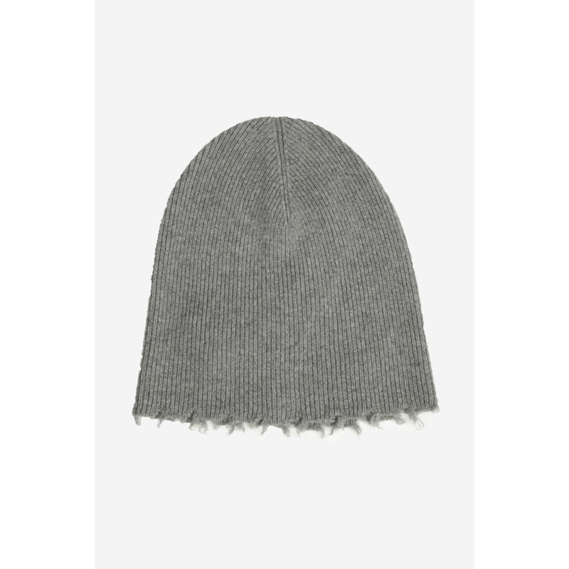 Fray Edge Cashmere Hat Grey Me
