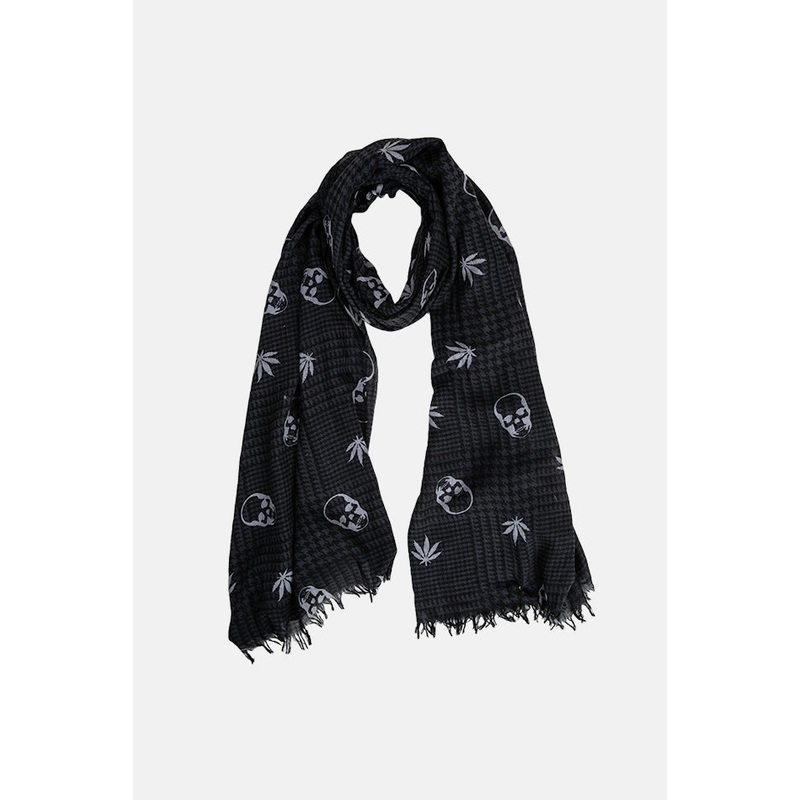 Glen Check Scarf|OS