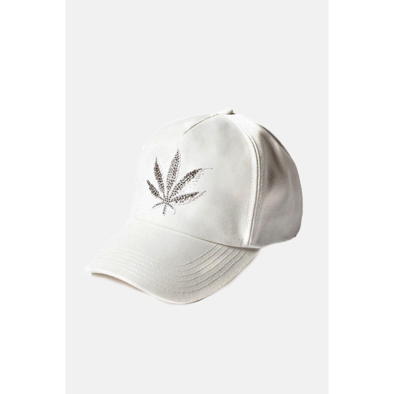 Leaf Cap White|OS