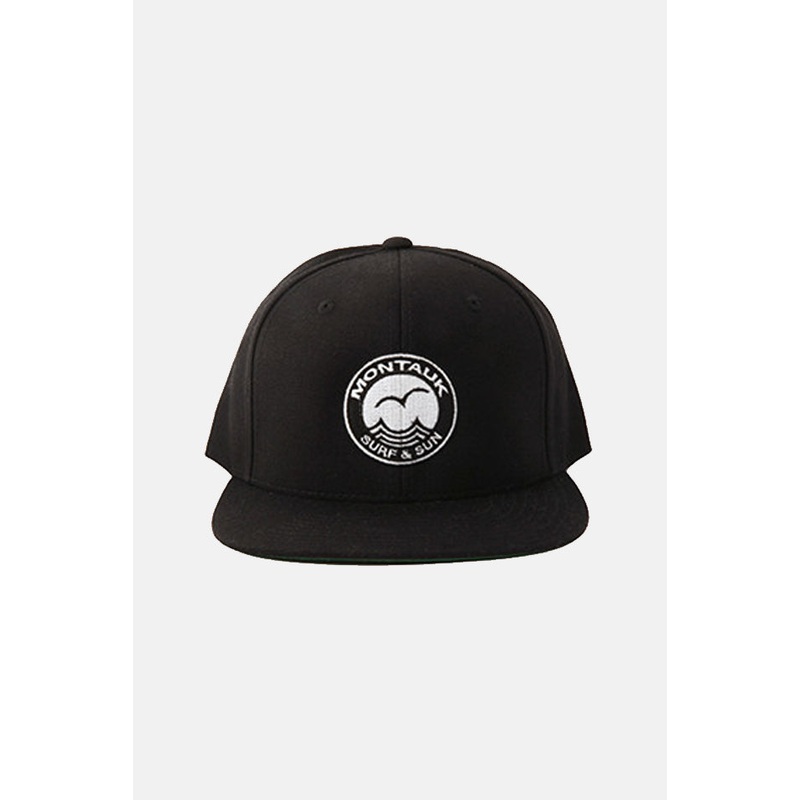 Montauk Snapback Black|OS