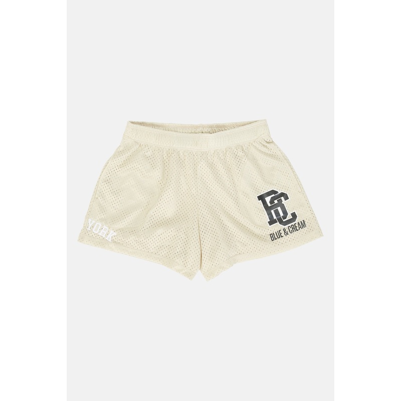 NY Mesh Shorts Taupe / Black|M|L|XL|S