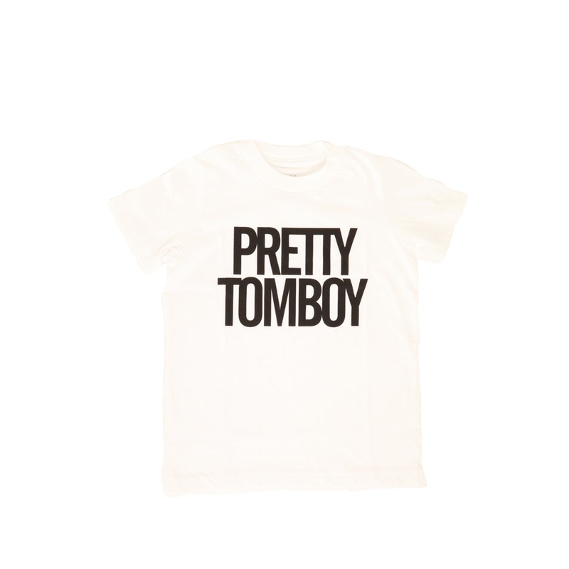 Pretty Tomboy White|12-18M|2T|3-6M|4Y|6-12M|6Y