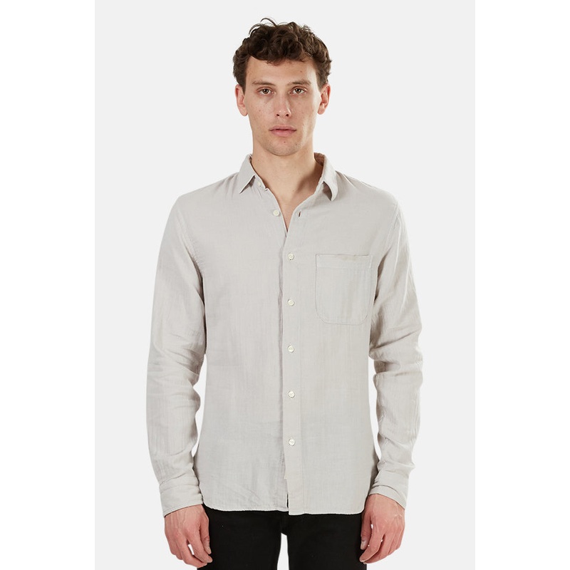 The Ripper Organic Cotton Shirt Light Grey