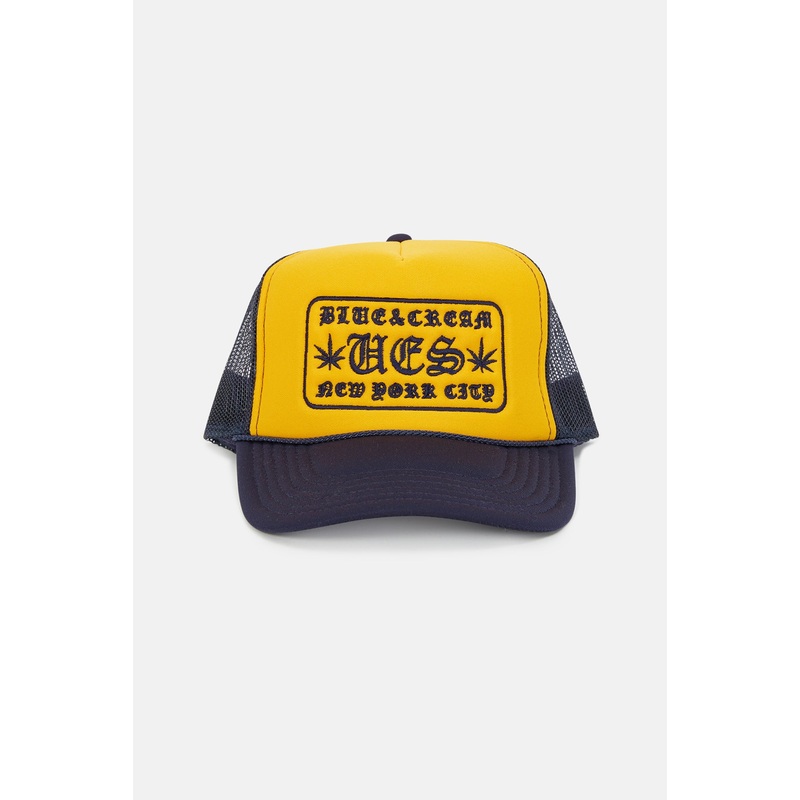 UES NYC Snapback Navy/Yellow|OS