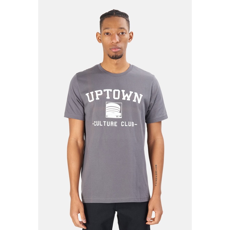 Uptown Culture Club Tee Grey|XS|S|M|L|XL