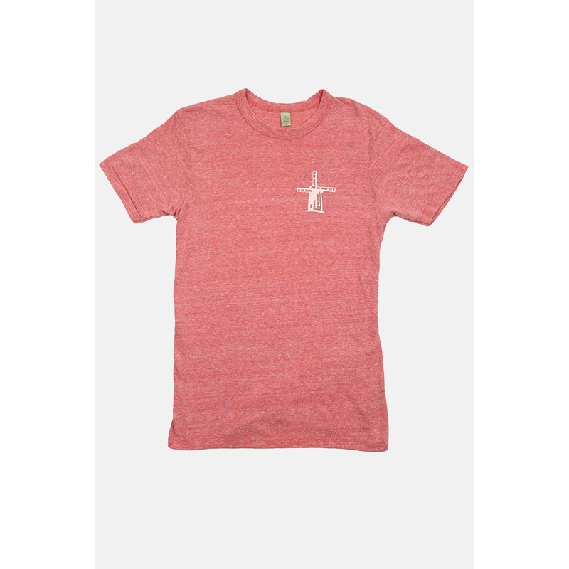 Windmill Crewneck Tee Faded Red