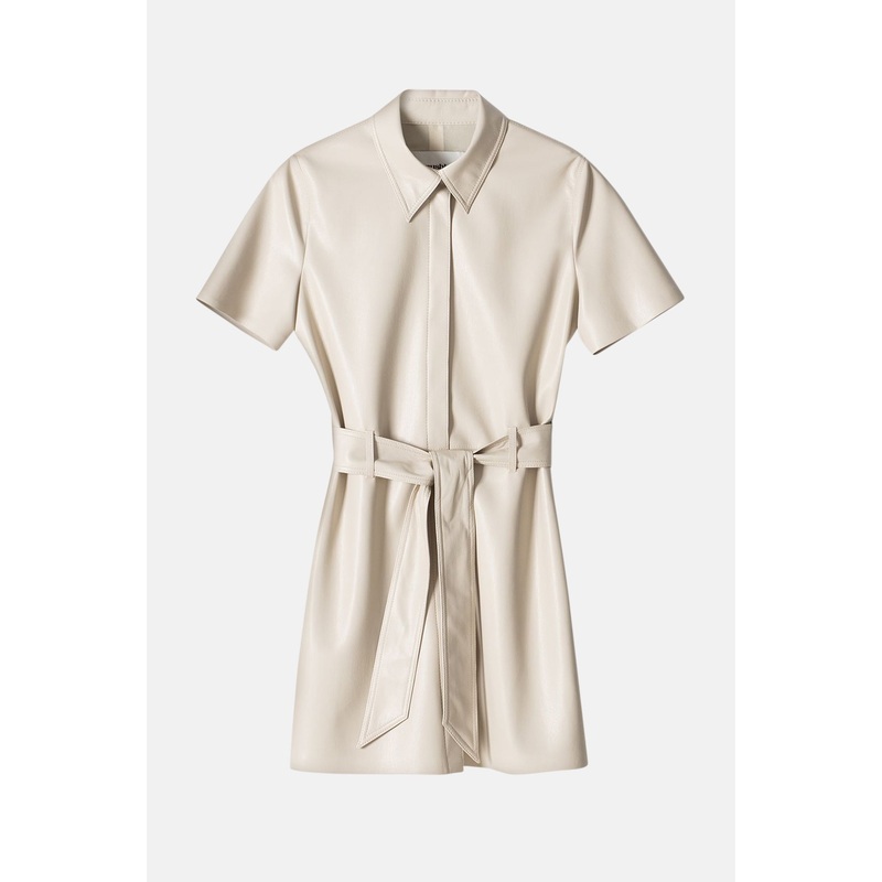 Halli Mini Dress Creme|XS|S