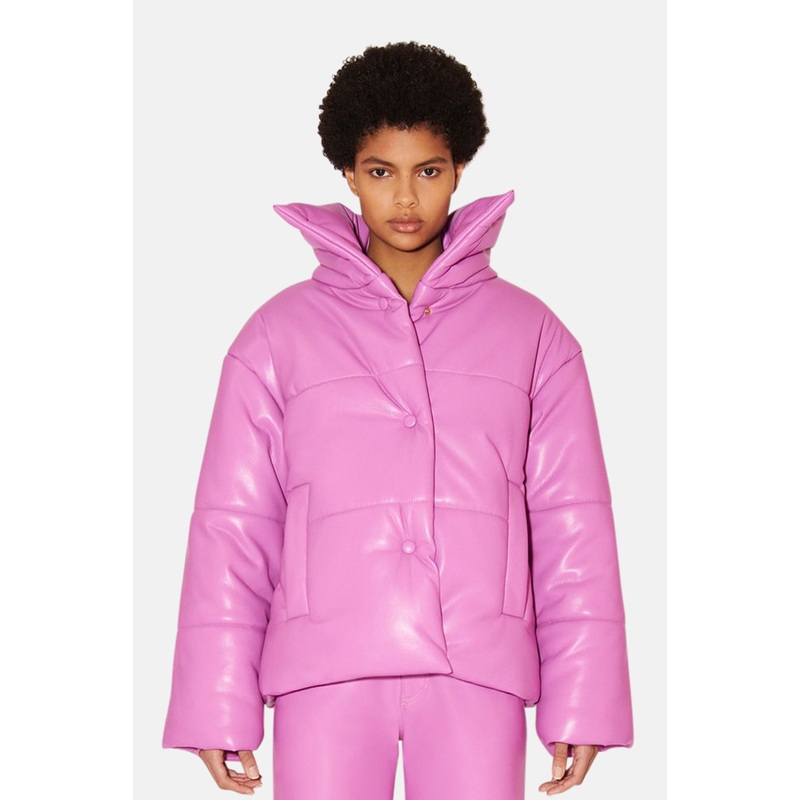 Hide Puffer Coat Super Pink|XXS|XS|S