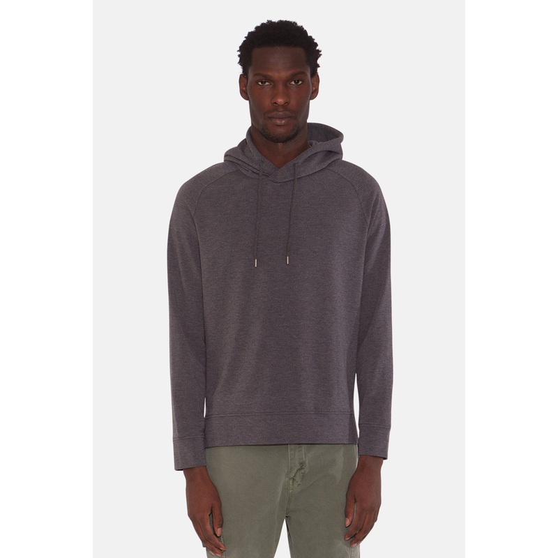 Mason Pullover Hoodie Dark Heather Grey