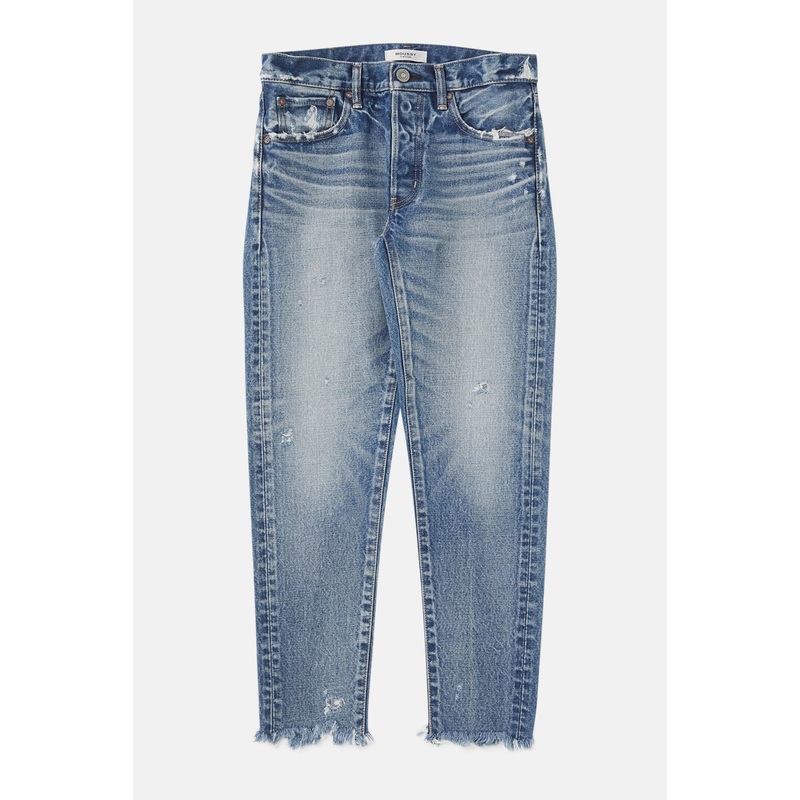 Merry Tapered Mid Denim Blue|23|24|25|26|27|28|29|30