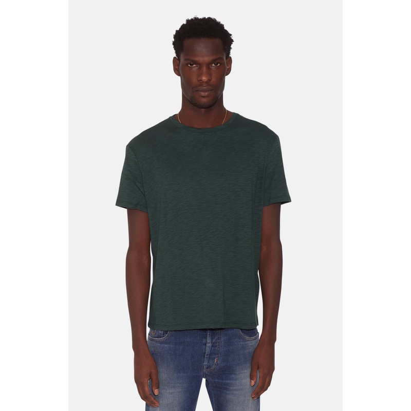 Short Sleeve Slub Tee Forest|S|M|L|XL|XXL