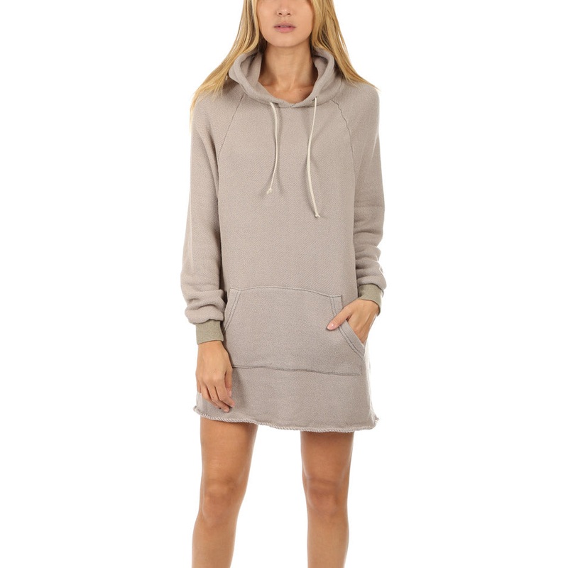 Weezy Hoodie Dress Dusty Rose|L
