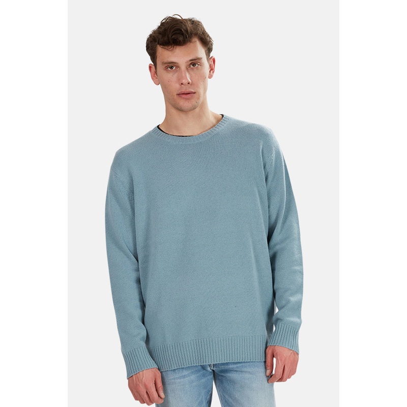 Winslow Oversized Cashmere Sweater Aqua