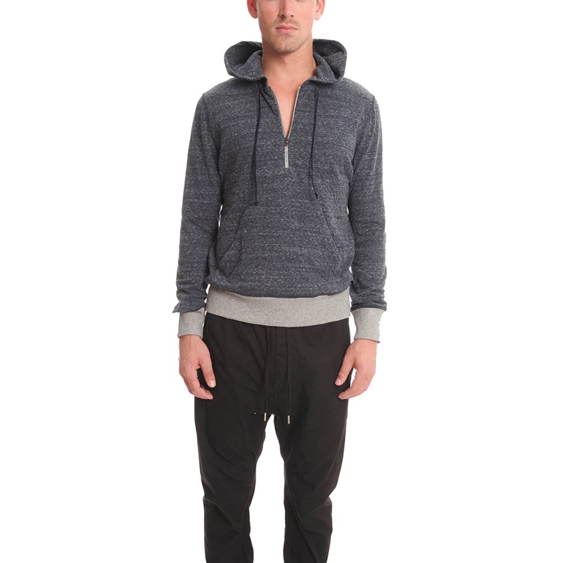 1/4 Zip Hoodie Navy|S|M|L|XL