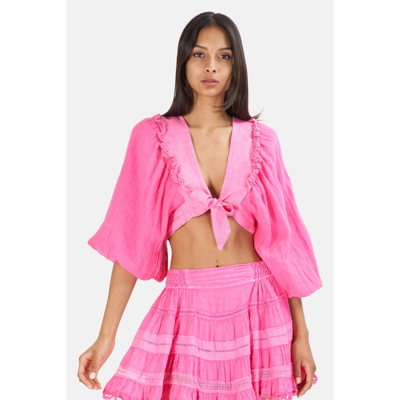 Camelia Top Pink|OS
