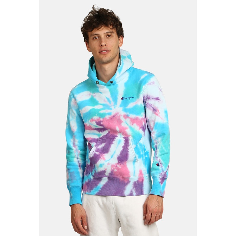 Champion Tie Dye Hoodie|M