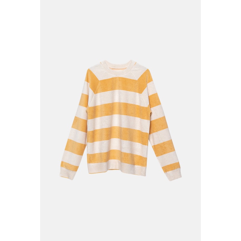 La Paz Cunha Stripes Towel Sweatshirt Sahara