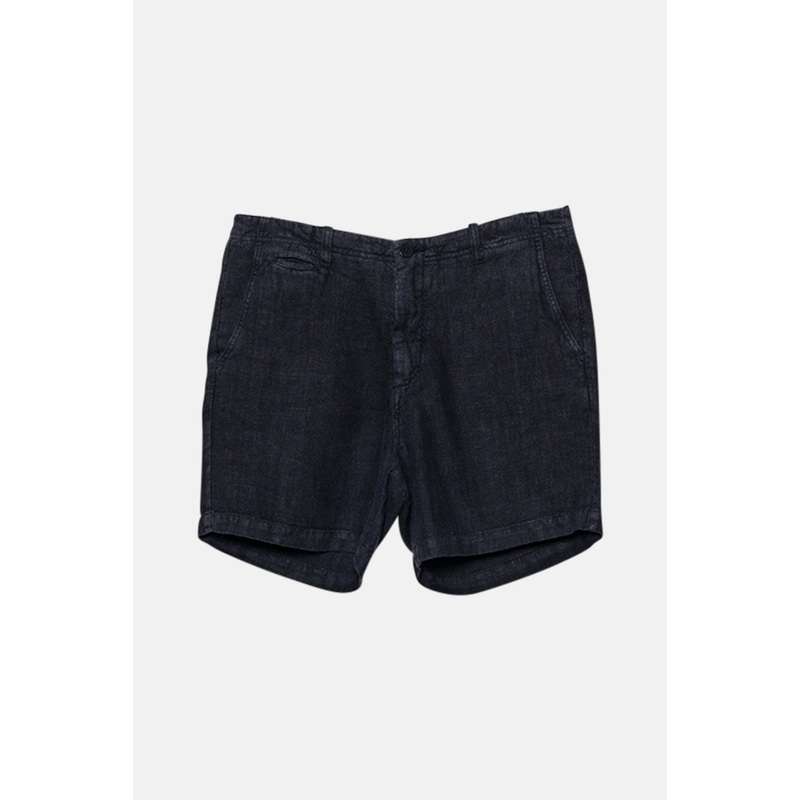 La Paz Maciel Linen Classic Shorts Dark Navy