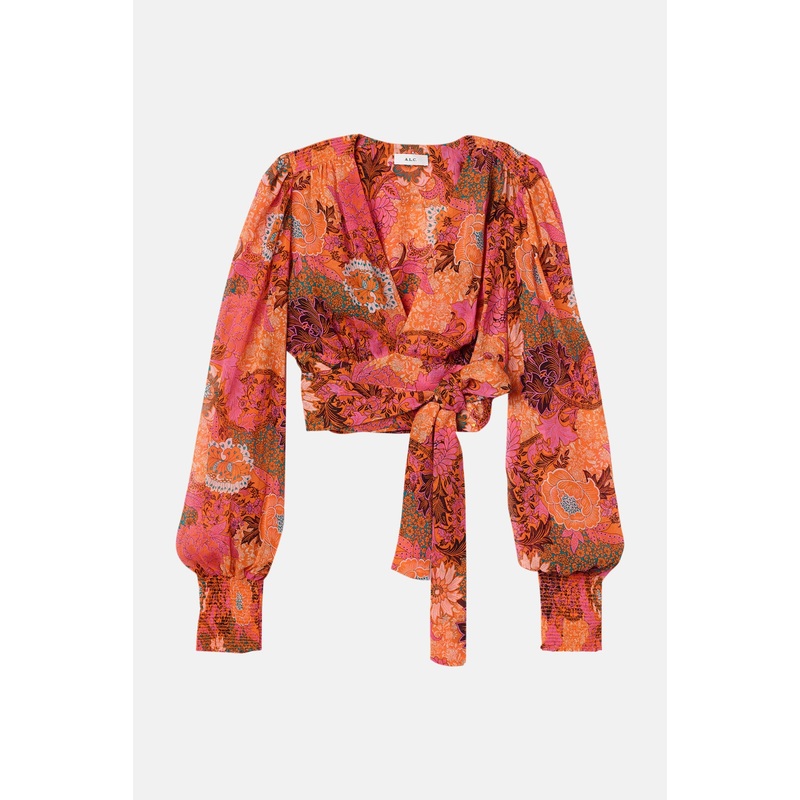 Samara Top Pink/Orange Multi|0|2|4|6