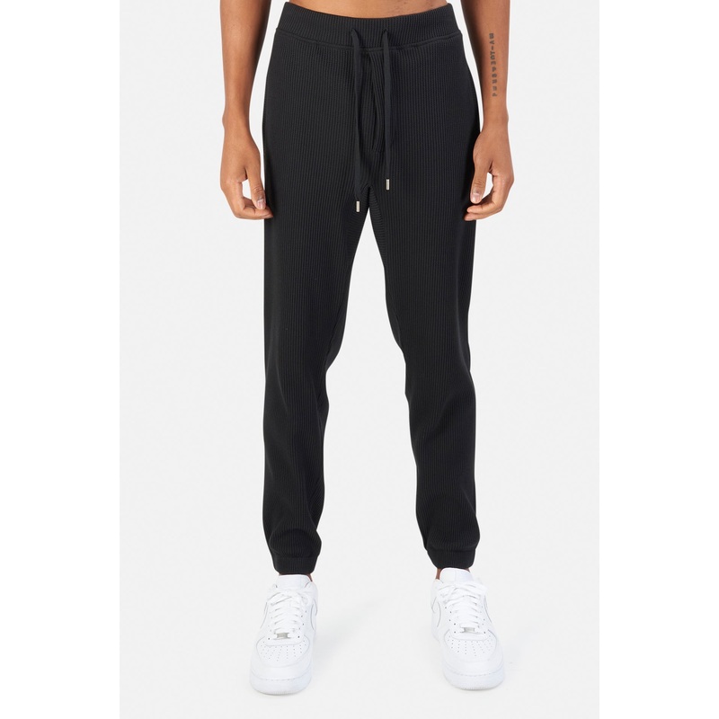 Waffle Jogger Black|XXS|XS|S|M|L|XL|XXL