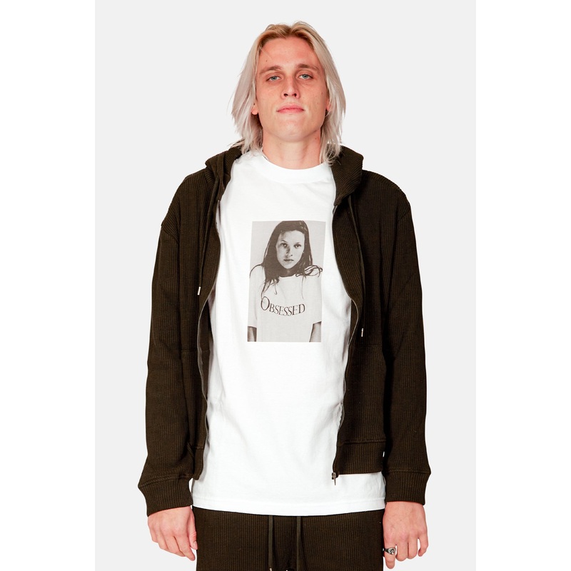 Waffle Zip Hoodie Black|XXS|XS|S|M|L|XL|XXL