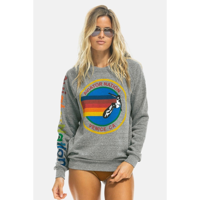 Women’s Signature Logo Sweatshirt Heather Grey