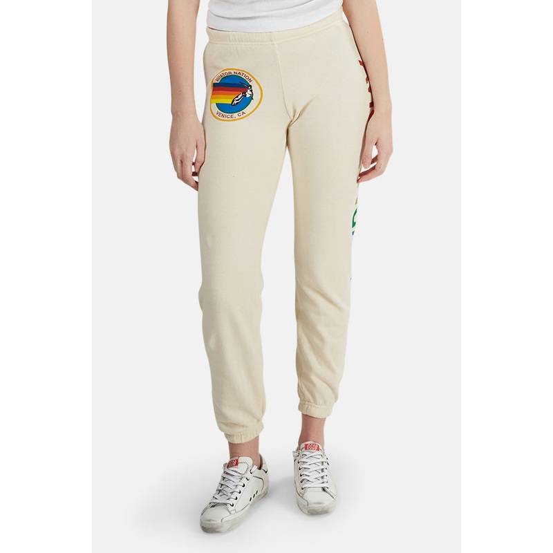 Women’s Sweatpants Vintage White