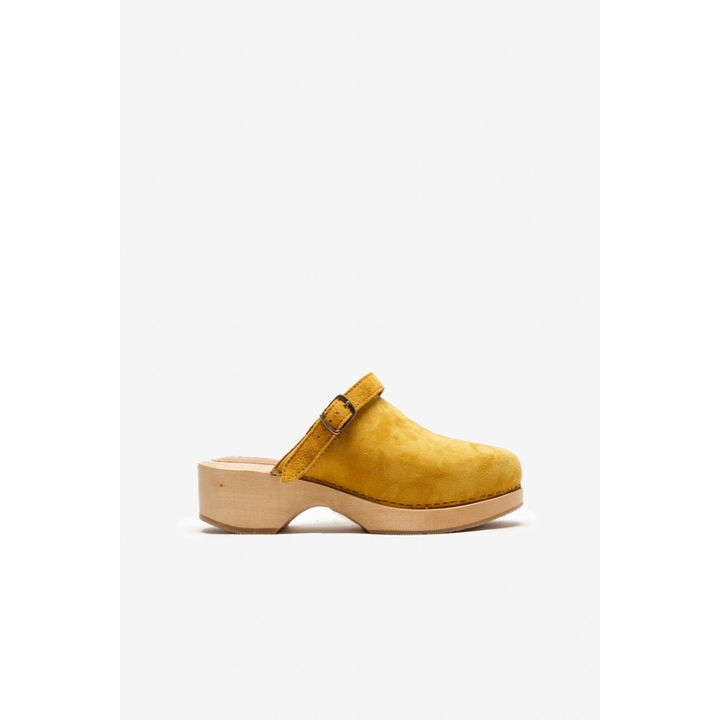 70s Classic Clog Yellow Suede|36|37|38|39|40