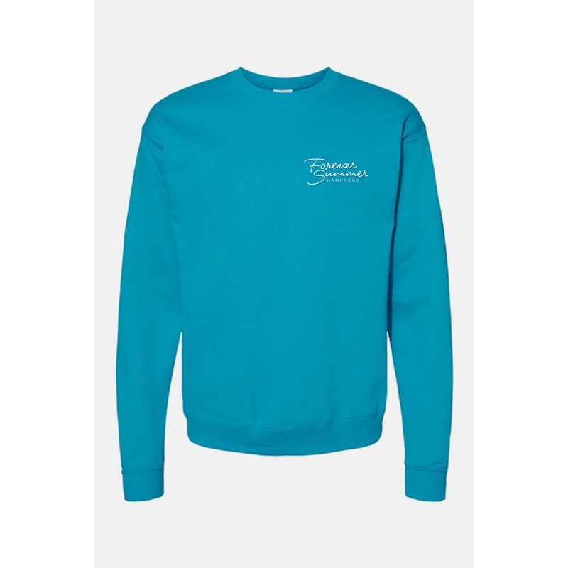 Forever Summer Crewneck Aqua|XS|S|M|L|XL