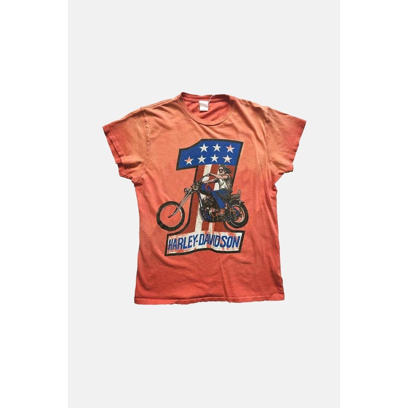 Harley Davidson #1 Tee Orange Crush