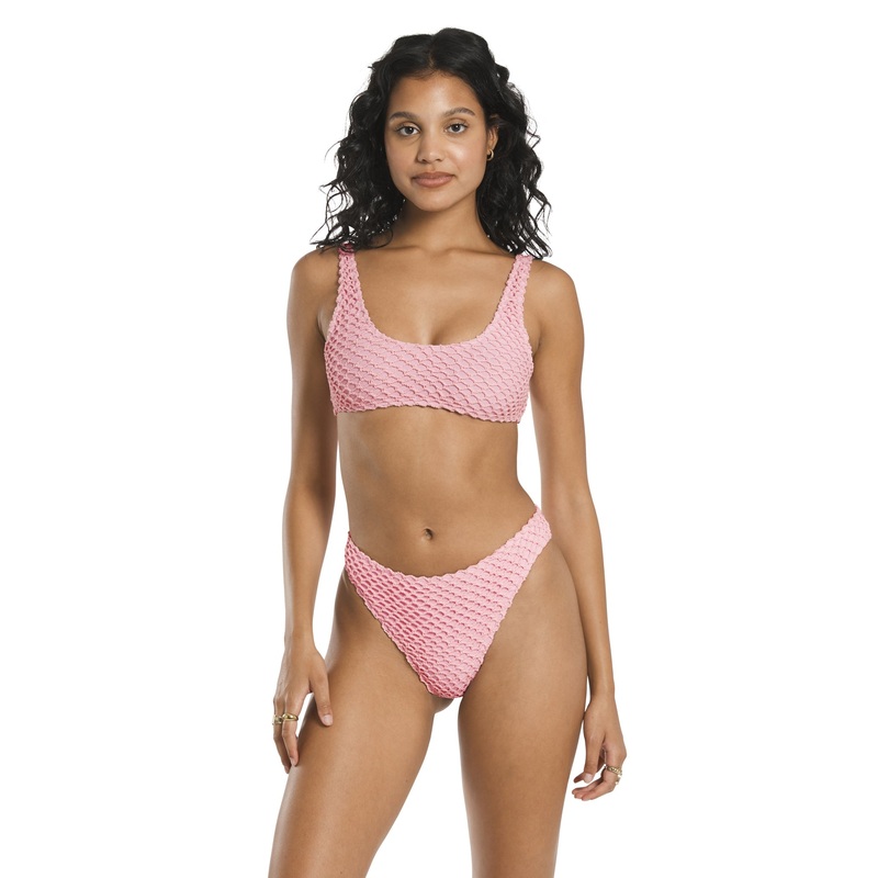 Isabelle Crochet Top Pink Lemonade