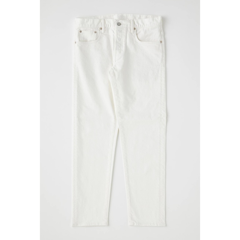 Luning Slim Tapered Jean White
