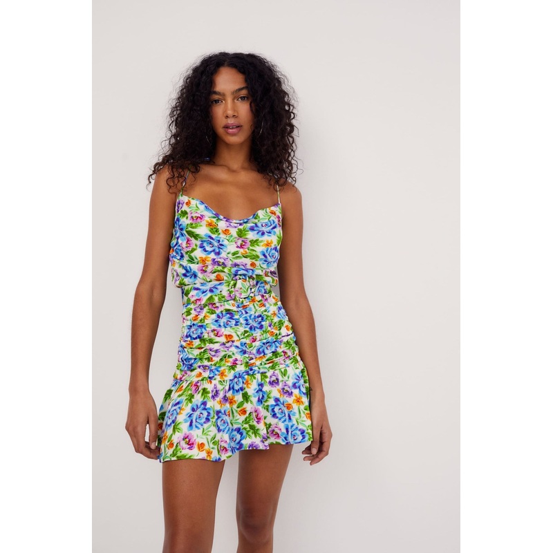 Miranda Mini Dress Blue|XS|S|M|L