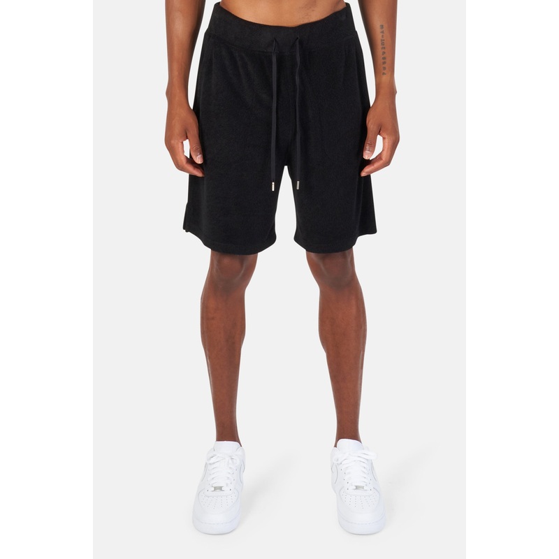 Pool Terry Short Black|XS|S|M|L|XL|XXL