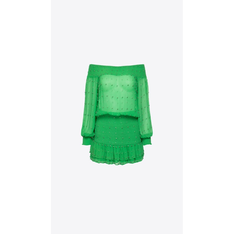 Taisha Dress Kelly Green|XS|S
