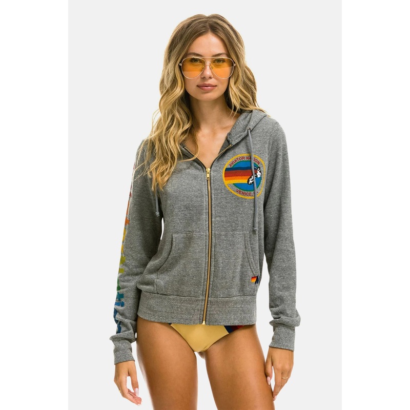 Women’s Signature Zip Hoodie Heather Grey